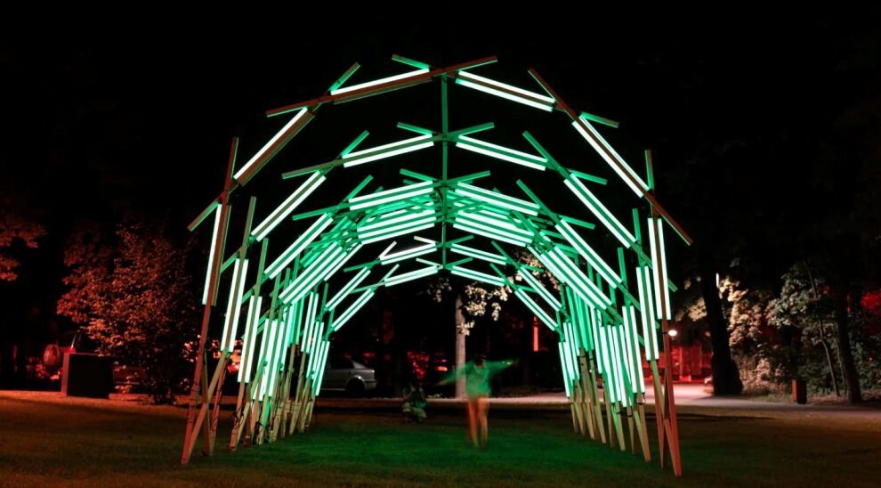 lighting spaces light art   i