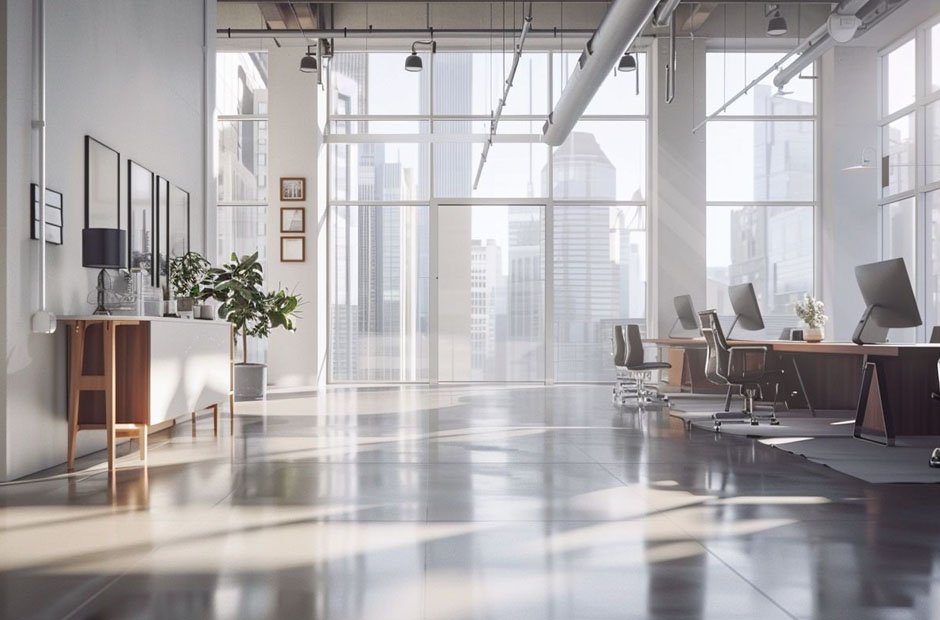 innovative concrete flooring solutions for modern commercial spaces