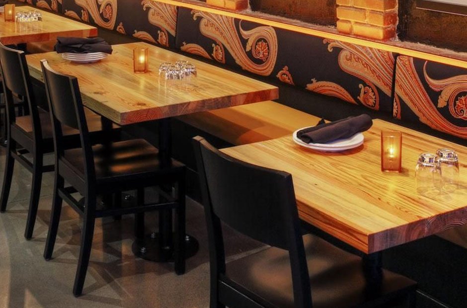 right dining tables for restaurants