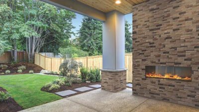 transforming outdoor living spaces with stone veneer