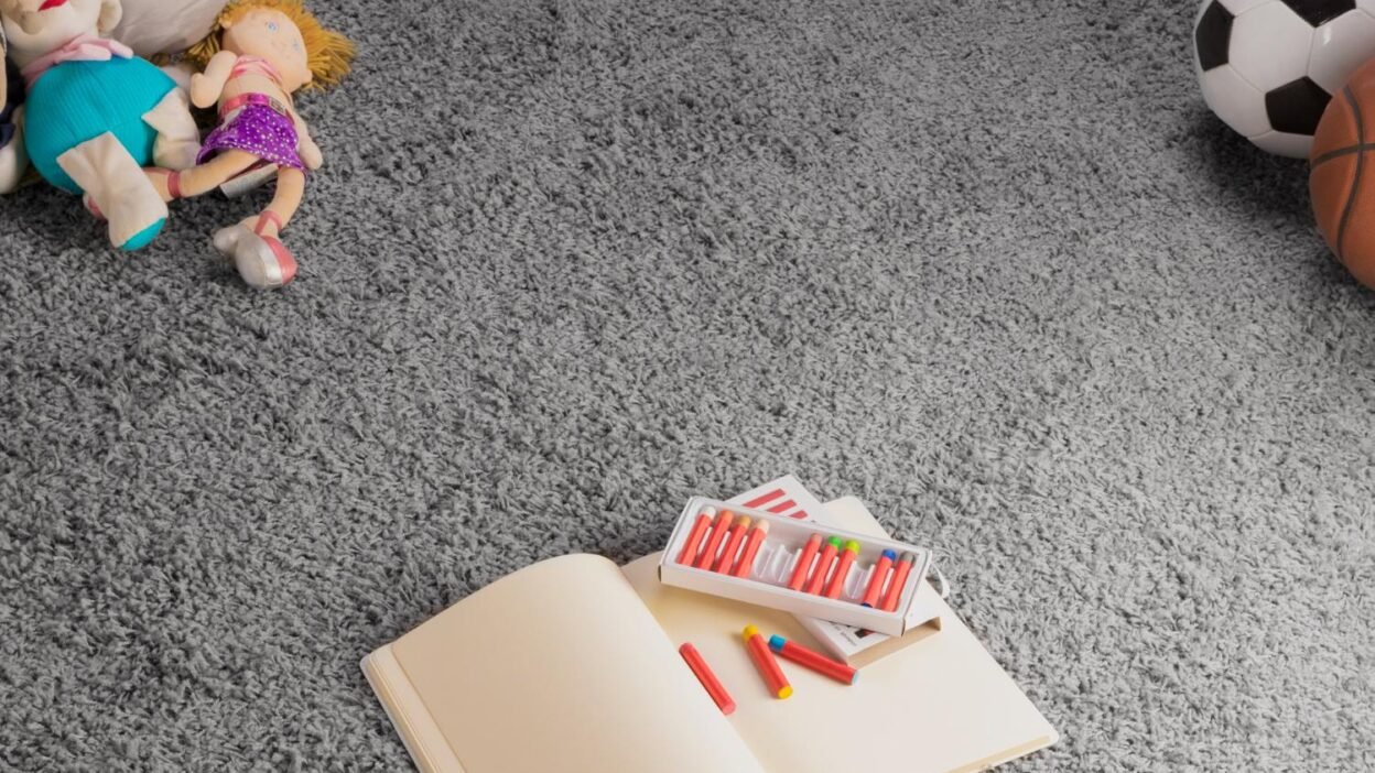 upgrade your kids' playroom with these modern rug ideas