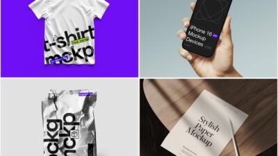 free mockups that turn your flat designs into realistic marketing assets