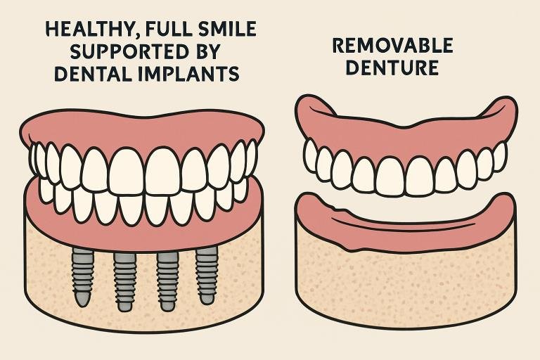 the benefits of full arch dental implants