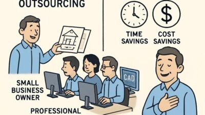 the hidden advantages of outsourcing autocad drafting for small businesses