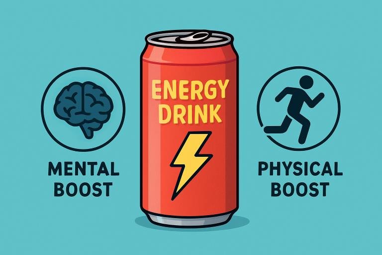 how energy drinks can boost physical and mental performance