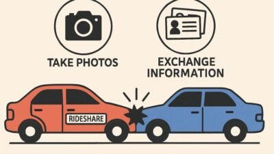 a rider’s guide to handling accidents in uber, lyft, and beyond