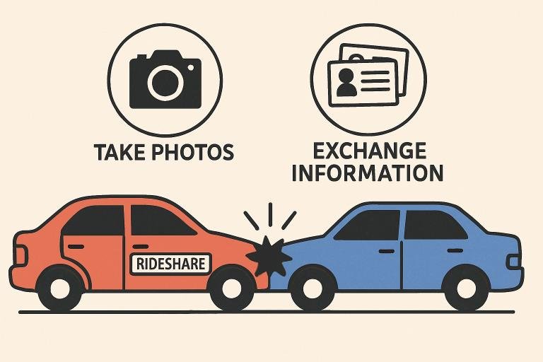 a rider’s guide to handling accidents in uber, lyft, and beyond