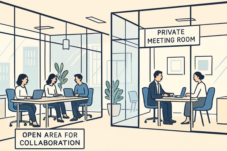 commercial glass solutions for modern workspaces