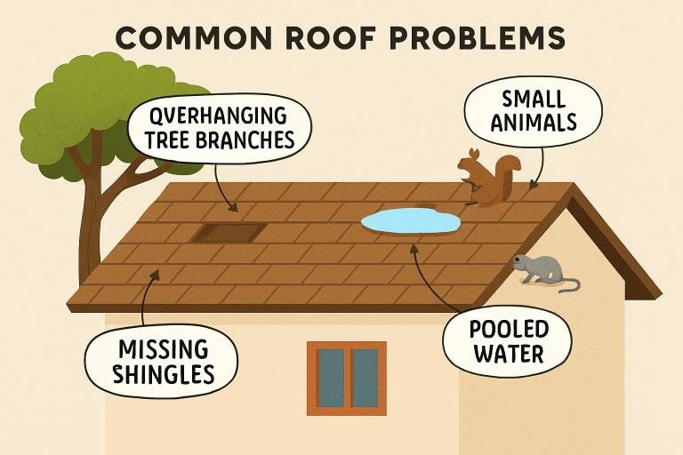 common causes of roof damage and how to prevent them