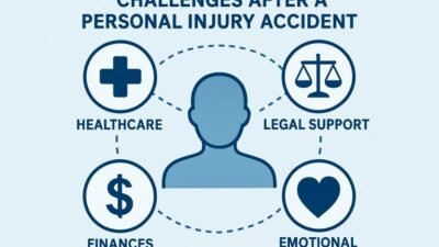 common challenges after a personal injury accident