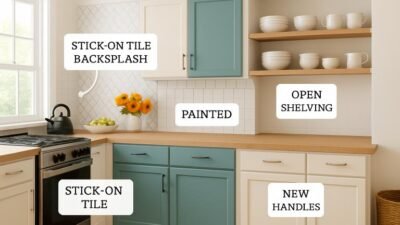 creative ways to refresh your kitchen cabinets