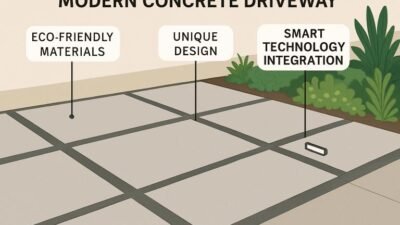 innovative approaches to concrete driveways