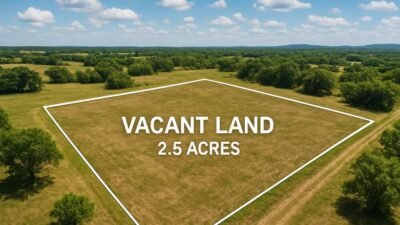 modern strategies for selling vacant land