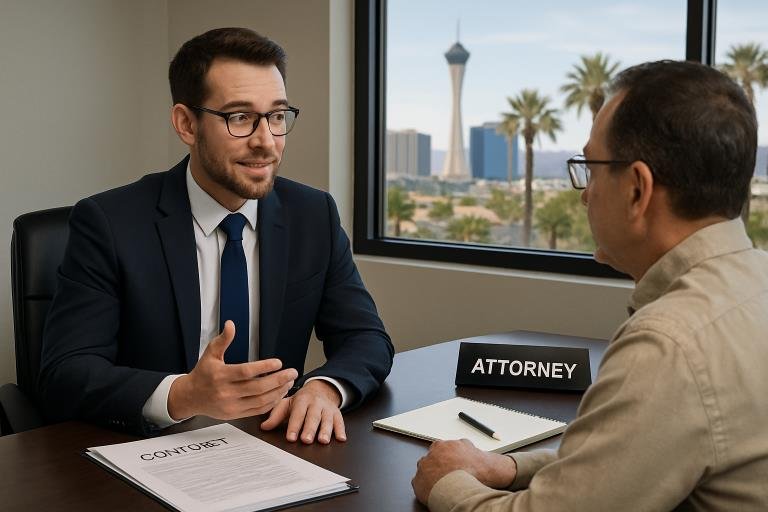 what to expect when working with a las vegas car accident lawyer