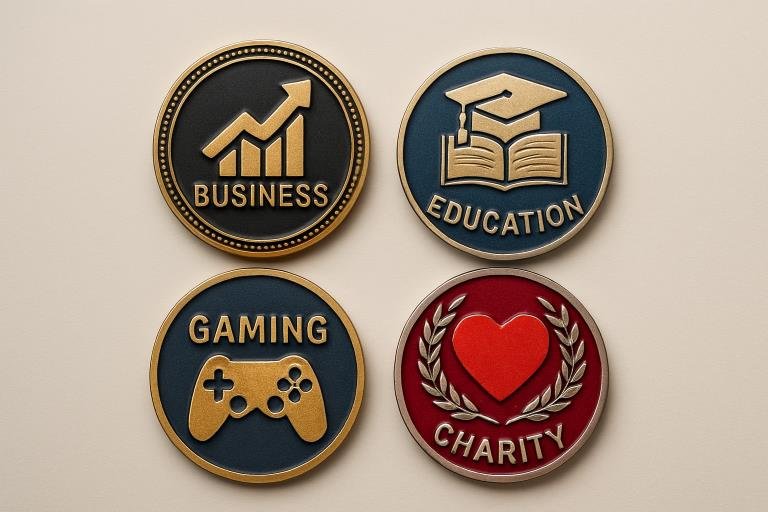 applications of challenge coins beyond tradition