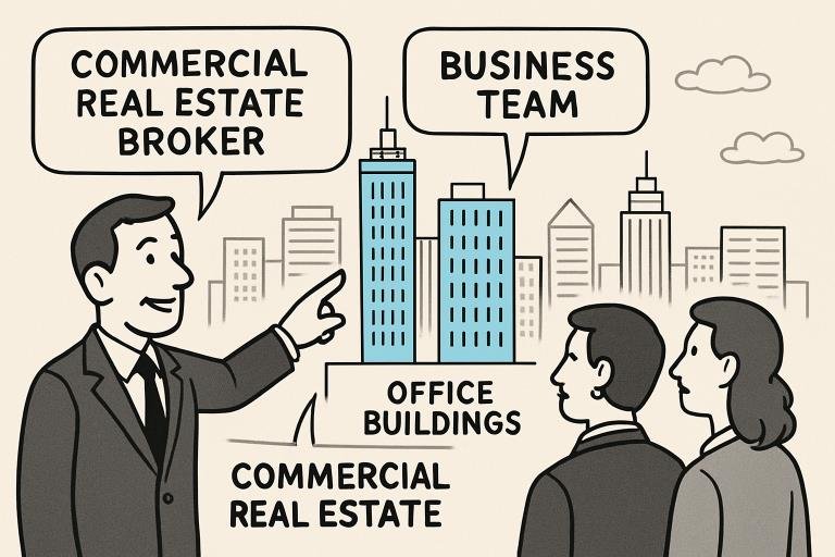 commercial real estate broker's role