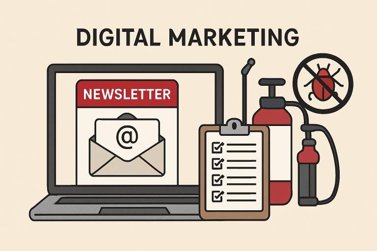 email marketing tactics for modern pest control