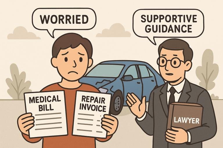 how a car accident lawyer can help you recover financially after an accident