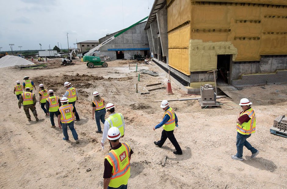 international construction companies the future of military base development