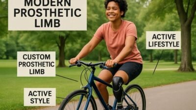 custom prosthetic limbs enhancing mobility and quality of life for amputees