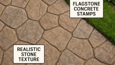how flagstone concrete stamps can increase your home’s curb appeal
