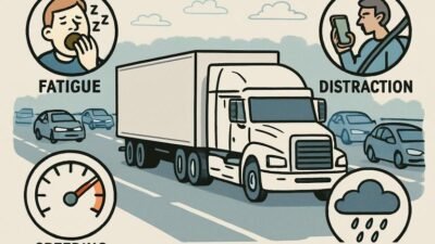 common causes of truck accidents on today’s roads