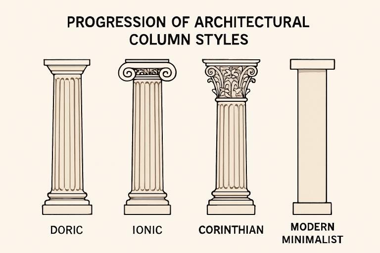how columns shape modern architecture