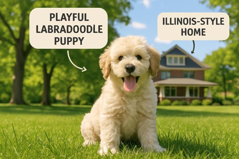 raising labradoodle puppies in illinois tips for a thriving companion
