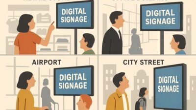 how digital signage is transforming everyday spaces