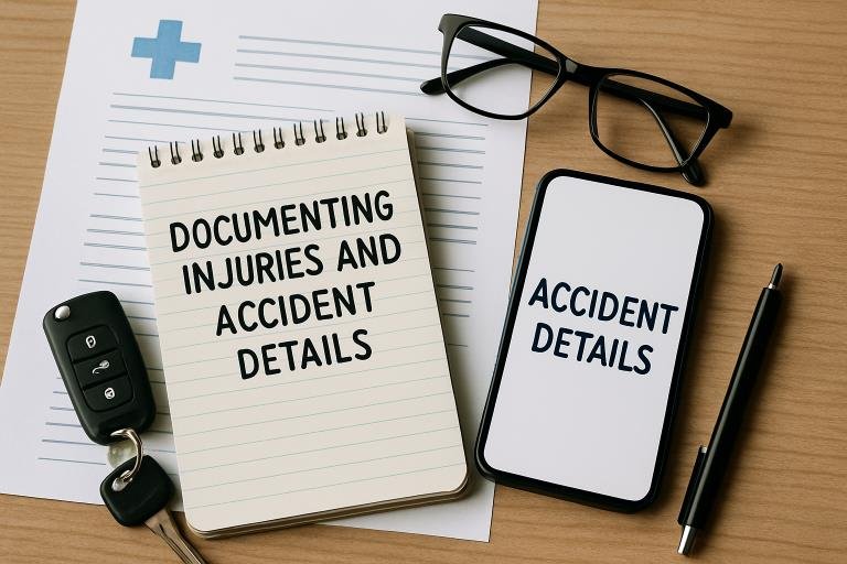 how to document your injuries after a crash