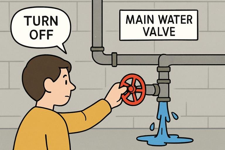 how to react quickly to plumbing emergencies