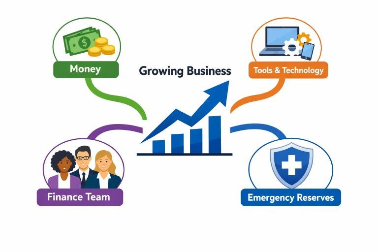 building financial flexibility for growing businesses