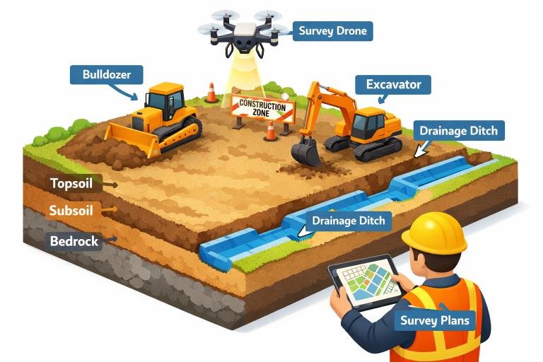 how efficient site preparation sets projects up for success