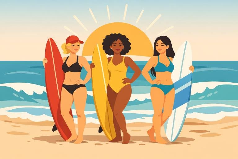 how surfing empowers women globally