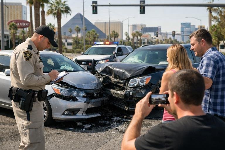 what evidence can strengthen a las vegas car accident claim