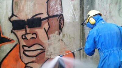 effective techniques for removing graffiti from concrete surfaces