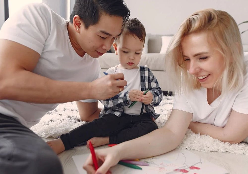 family dental care after a new baby arrives