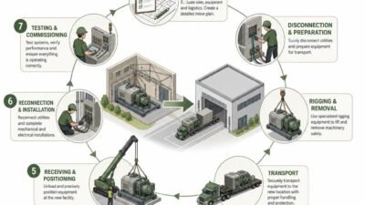 optimizing operations industrial equipment manufacturing and relocation