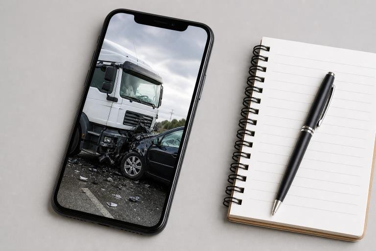 what to do after a las vegas truck crash protecting your rights and evidence