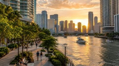 how miami s riverfront neighborhoods are shaping luxury living